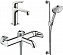 Душевой комплект Axor Citterio M 34420000 + 34010000 + 27991000