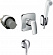 Гигиенический душ Hansgrohe Logis SET со смесителем, С ВНУТРЕННЕЙ ЧАСТЬЮ